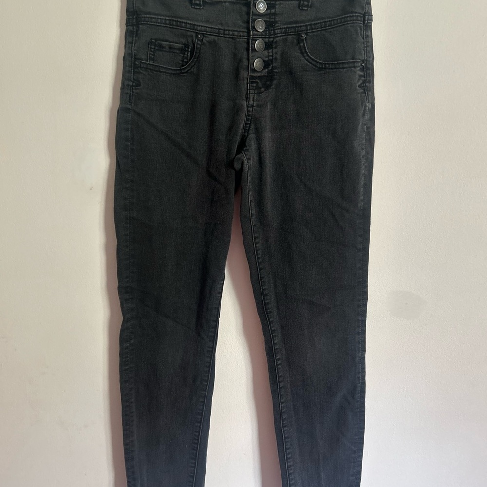 Aeropostale Black High Rise Jeans